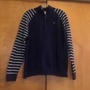 Vineyard Vines men’s navy blue cotton sweater